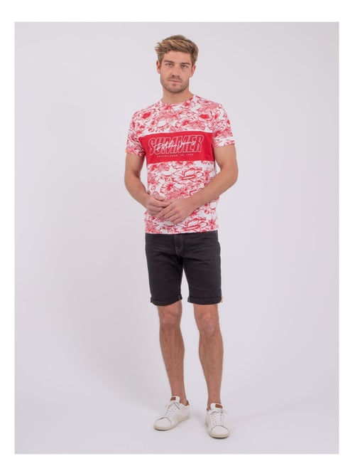 T-shirt maniche corte girocollo puro cotone NOLIBA - Kiabi