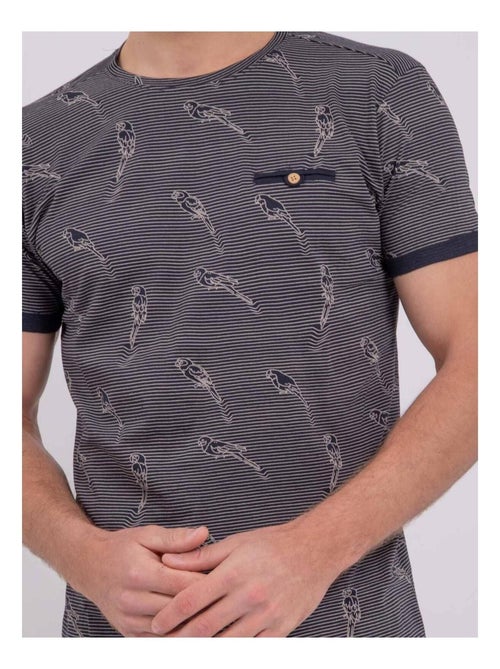 T-shirt maniche corte girocollo puro cotone NOMITAX - Kiabi