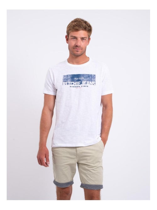 T-shirt maniche corte girocollo puro cotone NOTELOX - Kiabi