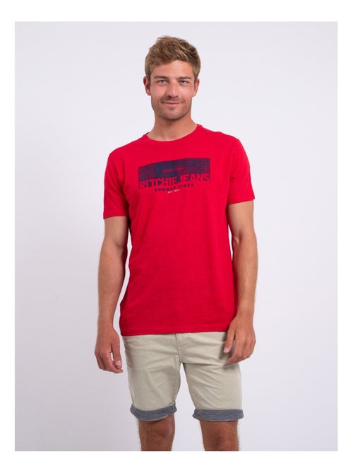 T-shirt maniche corte girocollo puro cotone NOTELOX - Kiabi