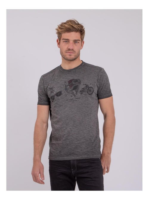 T-shirt maniche corte girocollo puro cotone NOUMARTY - Kiabi
