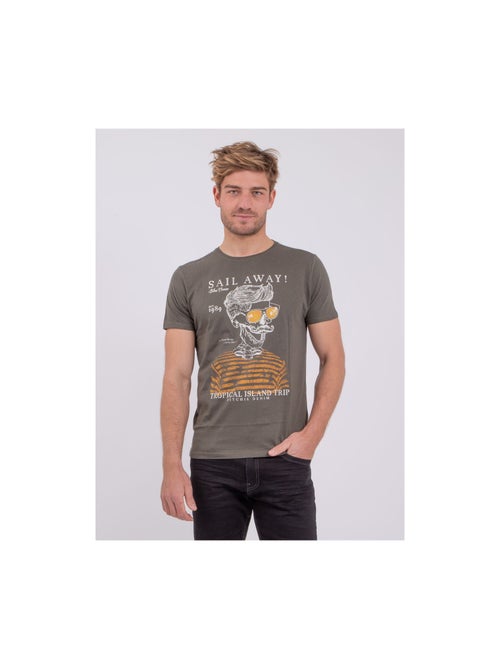 T-shirt maniche corte girocollo puro cotone NOUMICK - Kiabi