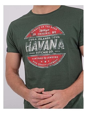 T-shirt maniche corte girocollo puro cotone NUMATIS