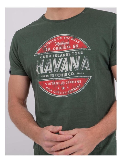 T-shirt maniche corte girocollo puro cotone NUMATIS - Kiabi