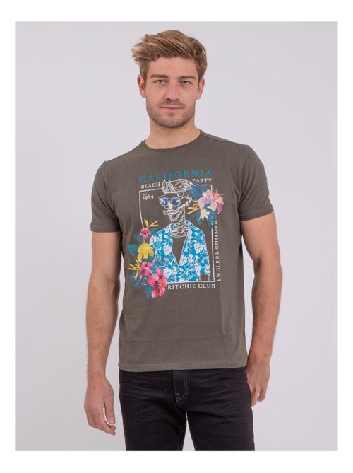 T-shirt maniche corte girocollo puro cotone NUMILAN - Kiabi T-shirt maniche corte girocollo puro cotone NUMILAN - Kiabi
