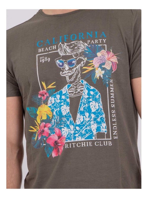 T-shirt maniche corte girocollo puro cotone NUMILAN - Kiabi T-shirt maniche corte girocollo puro cotone NUMILAN - Kiabi