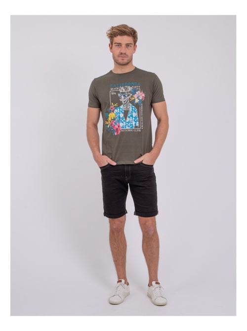 T-shirt maniche corte girocollo puro cotone NUMILAN - Kiabi T-shirt maniche corte girocollo puro cotone NUMILAN - Kiabi