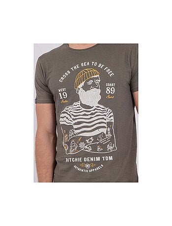 T-shirt maniche corte girocollo puro cotone NUPLATON