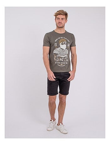 T-shirt maniche corte girocollo puro cotone NUPLATON