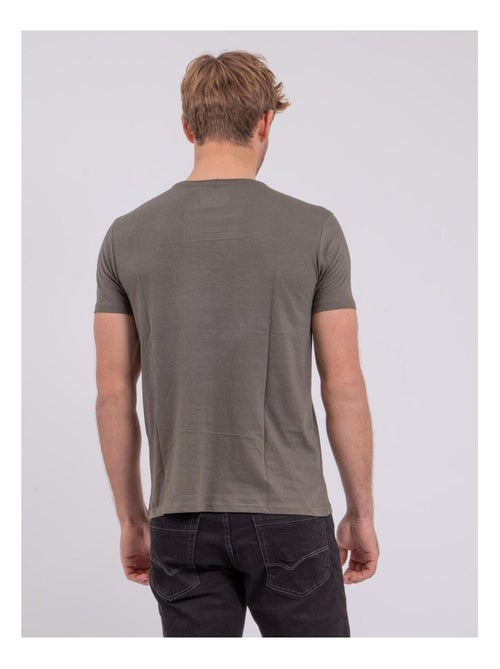 T-shirt maniche corte girocollo puro cotone NUPLATON - Kiabi