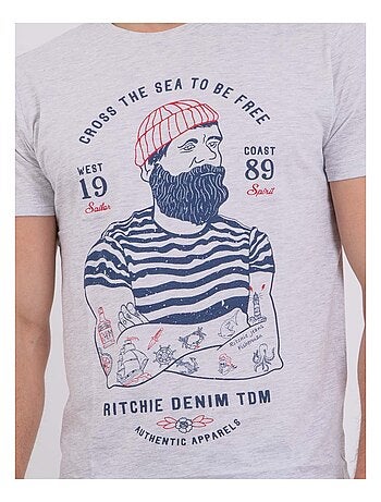 T-shirt maniche corte girocollo puro cotone NUPLATON