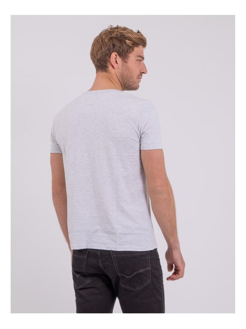 T-shirt maniche corte girocollo puro cotone NUPLATON - Kiabi T-shirt maniche corte girocollo puro cotone NUPLATON - Kiabi