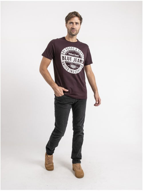 T-shirt maniche corte puro cotone JAMONIX - Kiabi