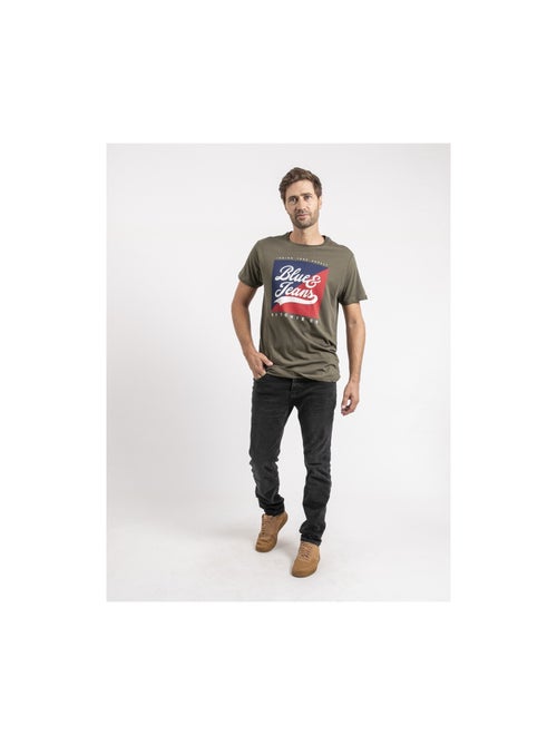 T-shirt maniche corte puro cotone JAMULER - Kiabi