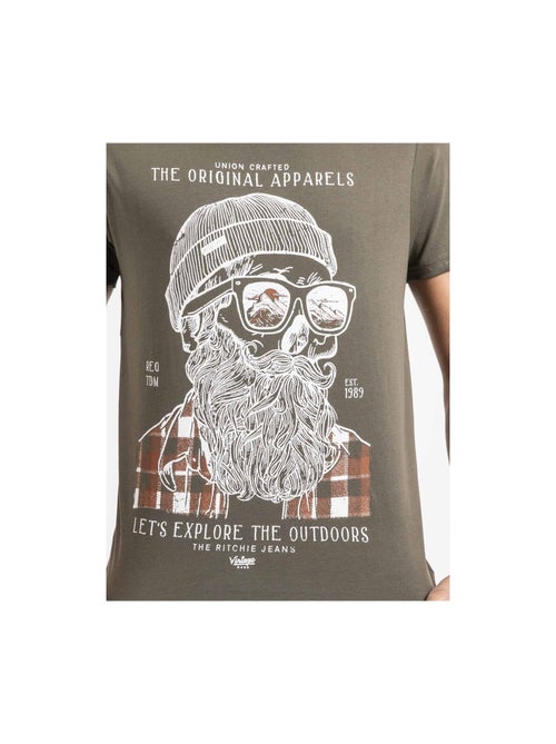 T-shirt maniche corte puro cotone JOCOLZA - Kiabi