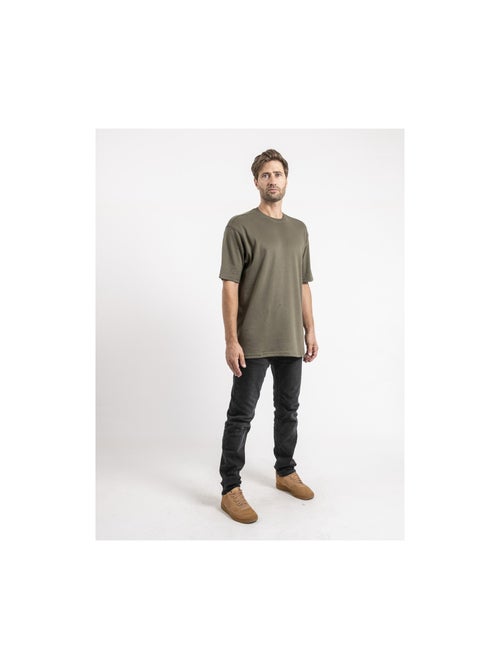 T-shirt maniche corte puro cotone oversize JOCITRON - Kiabi