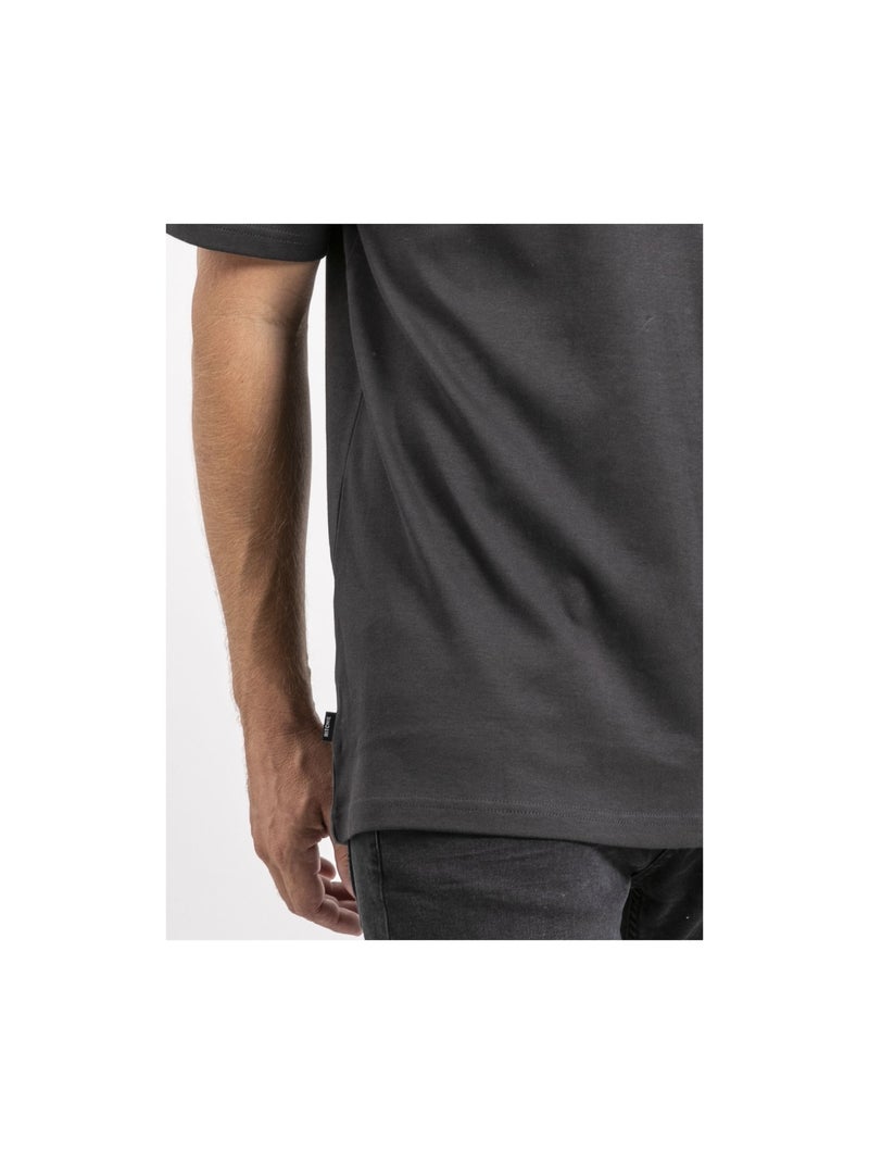 T-shirt maniche corte puro cotone oversize JOCITRON Grigio - Kiabi