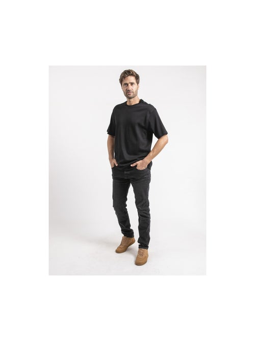 T-shirt maniche corte puro cotone oversize JOCITRON - Kiabi