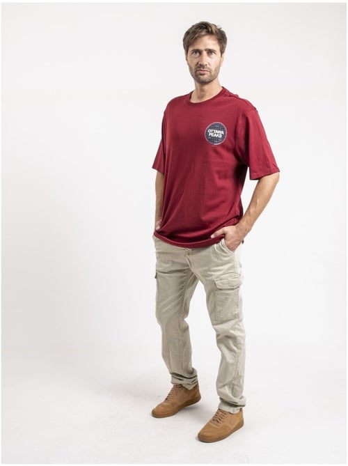 T-shirt maniche corte puro cotone oversize JONGAME - Kiabi