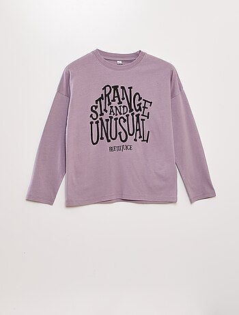 T-shirt maniche lunghe 'Beetlejuice'
