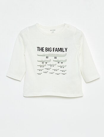 T-shirt maniche lunghe con decorazione