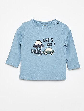 T-shirt maniche lunghe con decorazione
