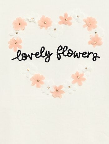 T-shirt maniche lunghe con lustrini