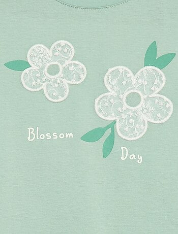 T-shirt maniche lunghe con lustrini