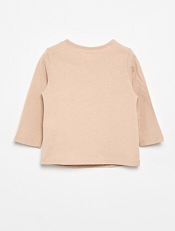 T-shirt maniche lunghe con stampa