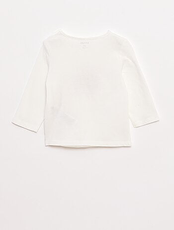 T-shirt maniche lunghe con stampa