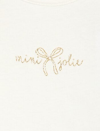 T-shirt maniche lunghe con stampa