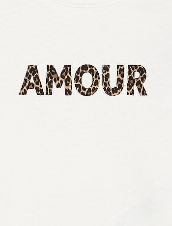 T-shirt maniche lunghe con stampa