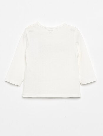 T-shirt maniche lunghe con stampa