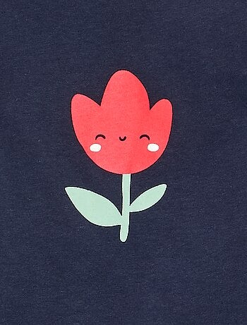 T-shirt maniche lunghe con stampa