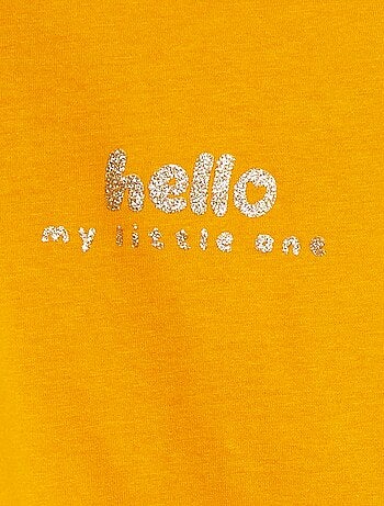 T-shirt maniche lunghe con stampa