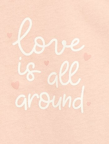 T-shirt maniche lunghe con stampa