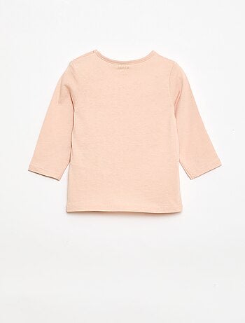 T-shirt maniche lunghe con stampa