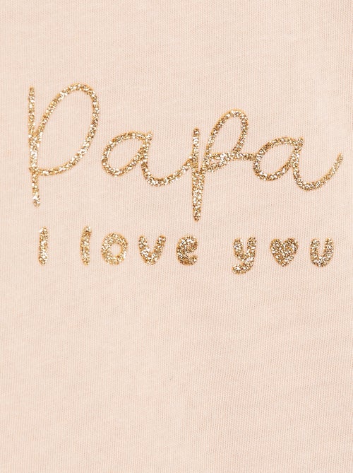 T-shirt maniche lunghe con stampa - Kiabi