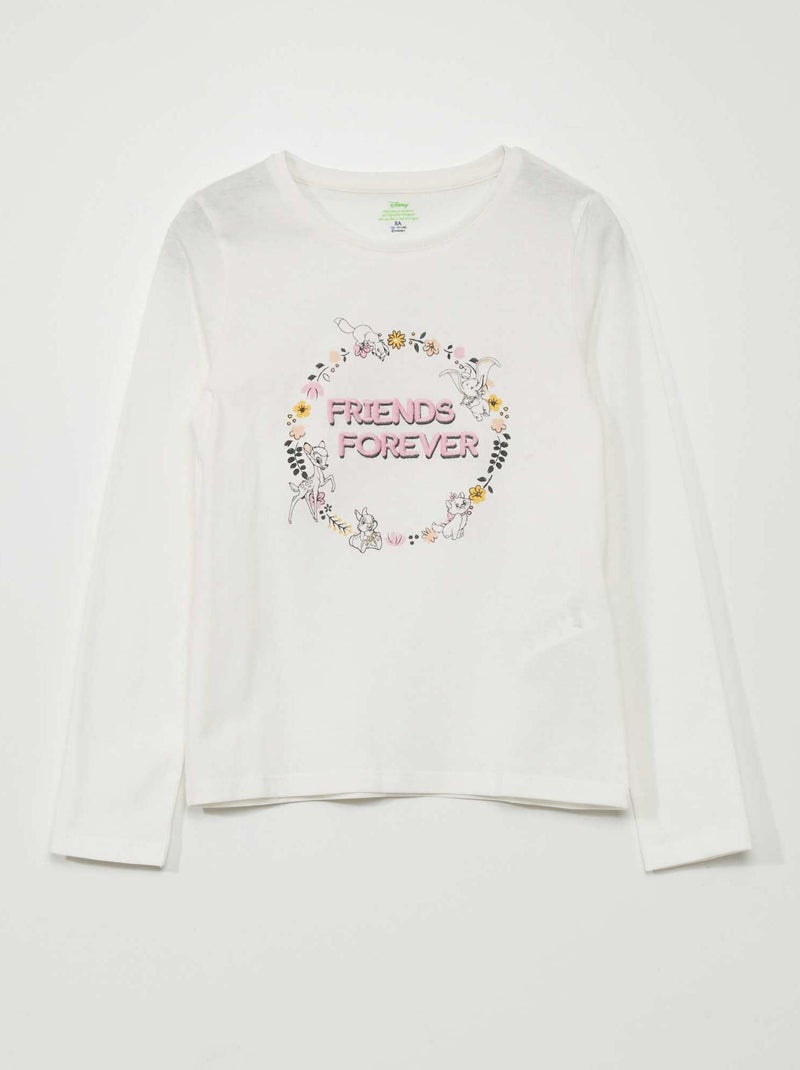 T-shirt maniche lunghe 'Disney Classics' BEIGE - Kiabi