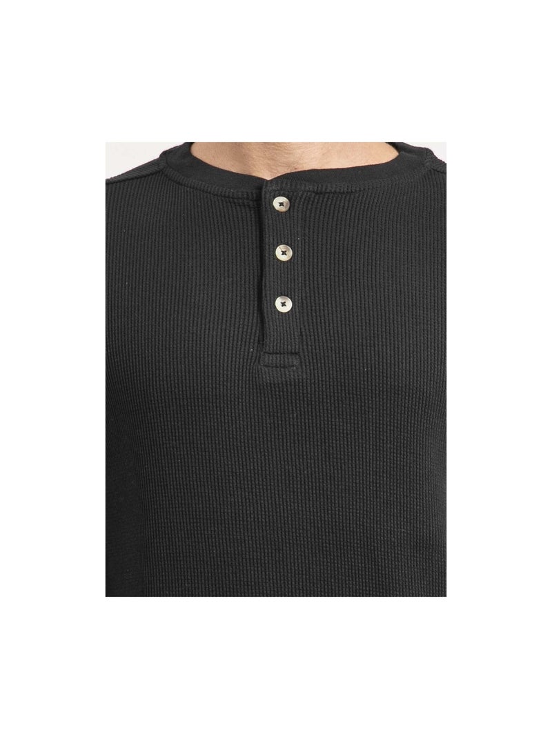 T-shirt maniche lunghe JONEN Nero - Kiabi