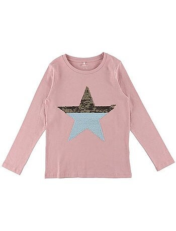 T-shirt Maniche Lunghe per Bambina Name It