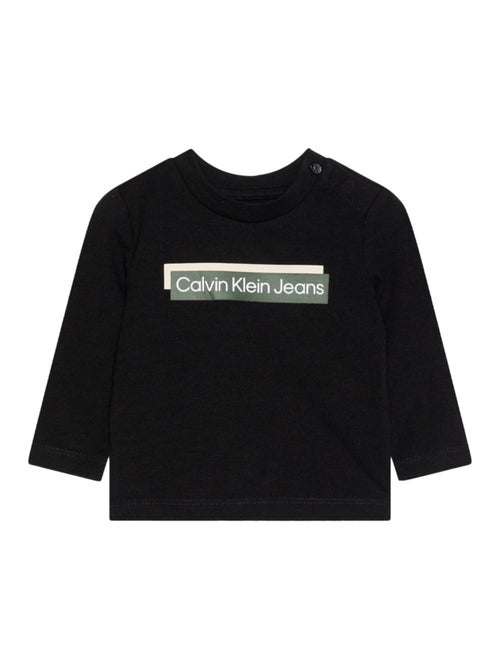 T-shirt Maniche Lunghe Ragazzo Calvin Klein Jeans - Kiabi T-shirt Maniche Lunghe Ragazzo Calvin Klein Jeans - Kiabi