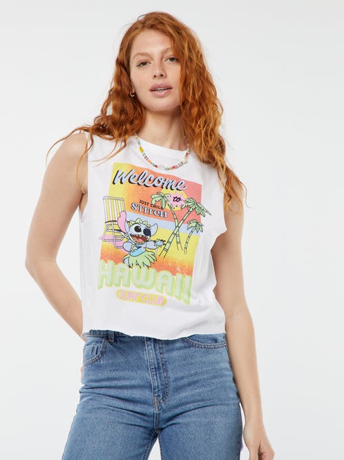 T-shirt maniche lunghe 'Stitch' 'Disney' - Kiabi