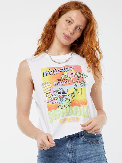T-shirt maniche lunghe 'Stitch' 'Disney' - Kiabi