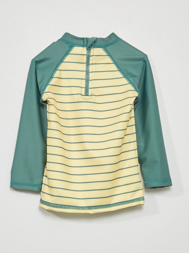 T-shirt mare 'Re leone' 'Disney' verde/giallo - Kiabi