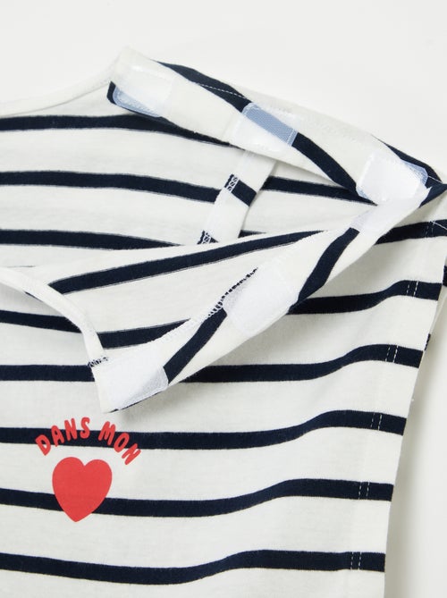 T-shirt marinière - So Easy - Kiabi