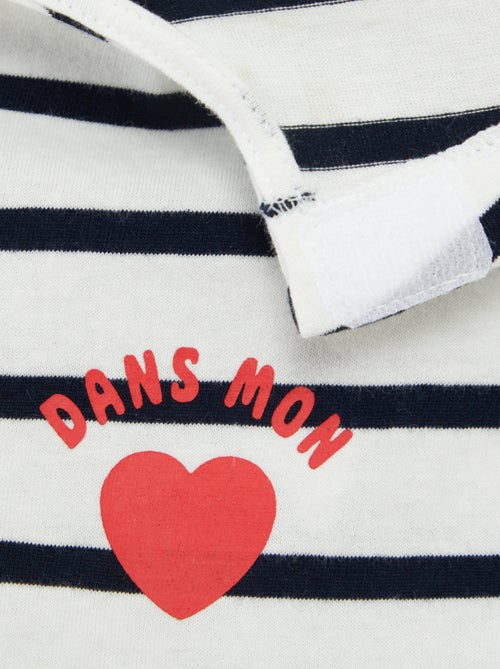 T-shirt marinière - So Easy - Kiabi