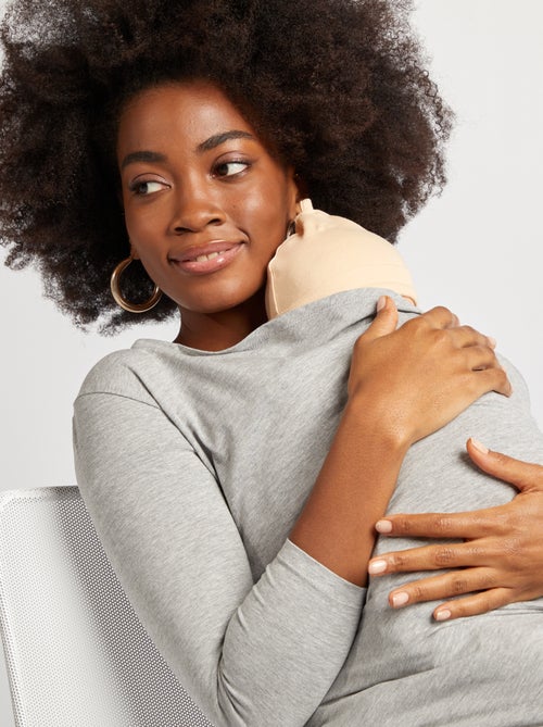 T-shirt marsupio per l'allattamento - Kiabi