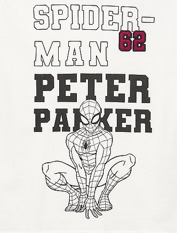 T-shirt 'Marvel' 'Spider-Man' a maniche lunghe