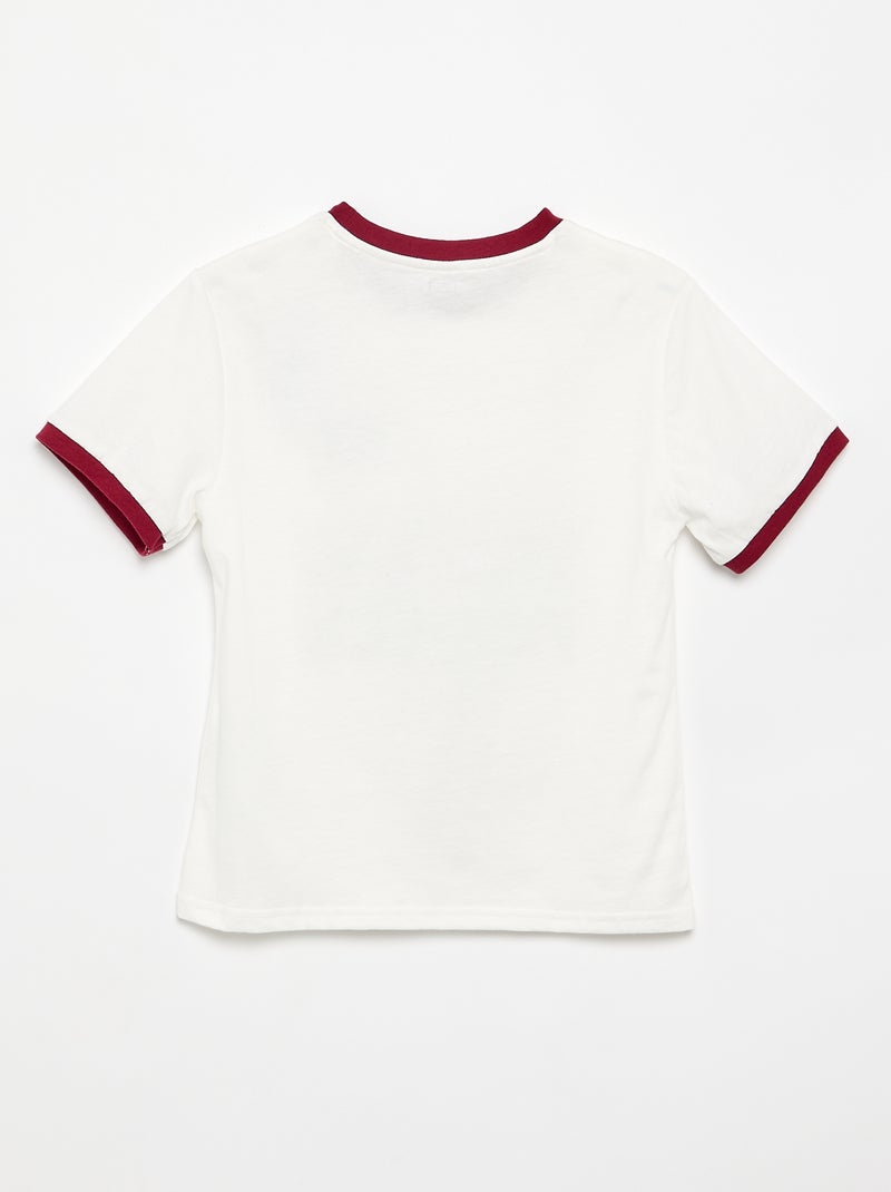 T-shirt 'Marvel' 'Spider-Man' a maniche lunghe Bianco - Kiabi
